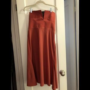 Strapless Coral Topshop Dress with Tags - Size 8
